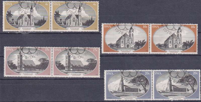 Stamps SWA 1978 Historic Churches