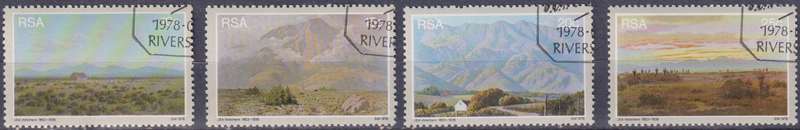 Stamps RSA 1978 The 125th Birth Anniversary of J. E. A. Volschenk - Normal Paper