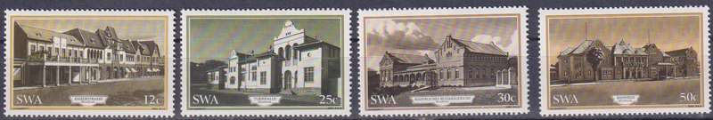 Stamps SWA 1985 Historic Buildings of Windhoek