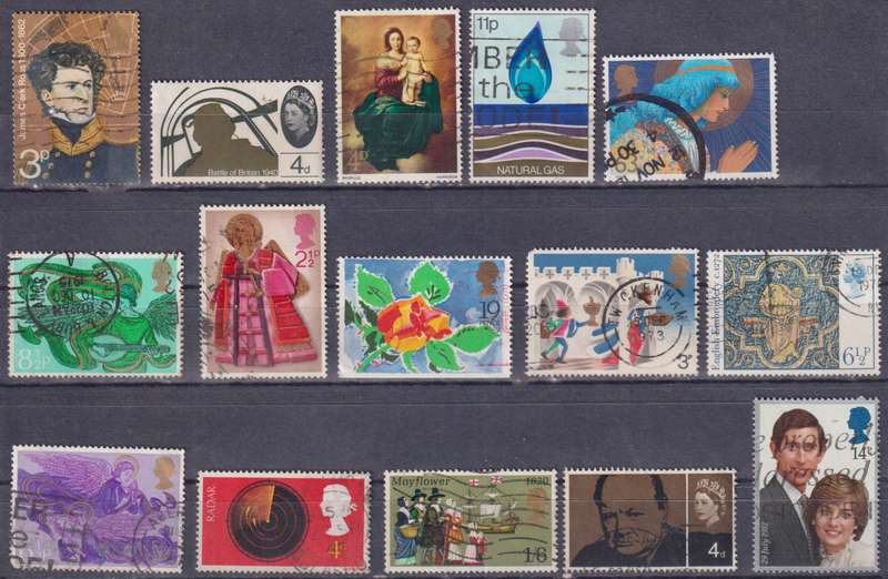 Stamps GB Mix Card