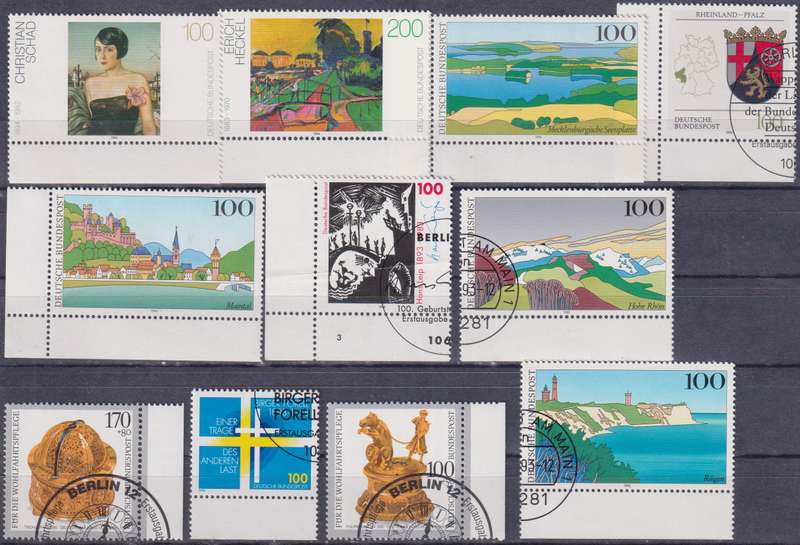 Stamps Mix World Card