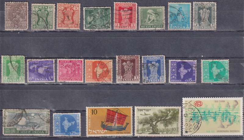 Stamps Mix World Card