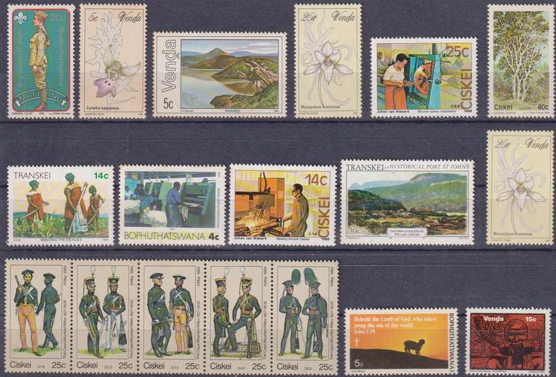 Stamps Mix World Card