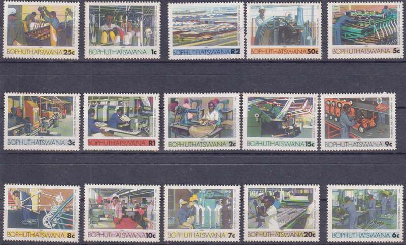 Stamps Mix World Card