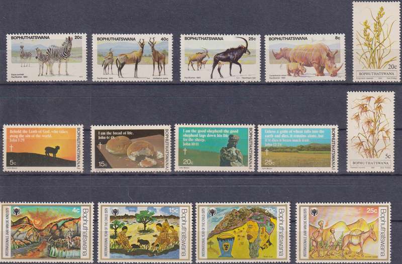 Stamps Mix World Card