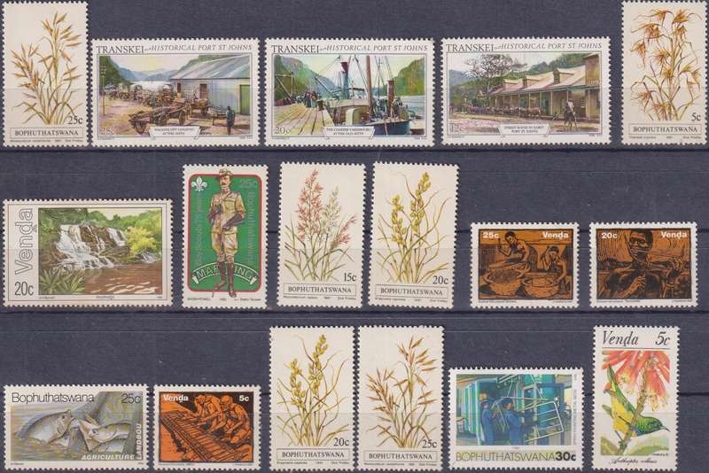 Stamps Mix World Card