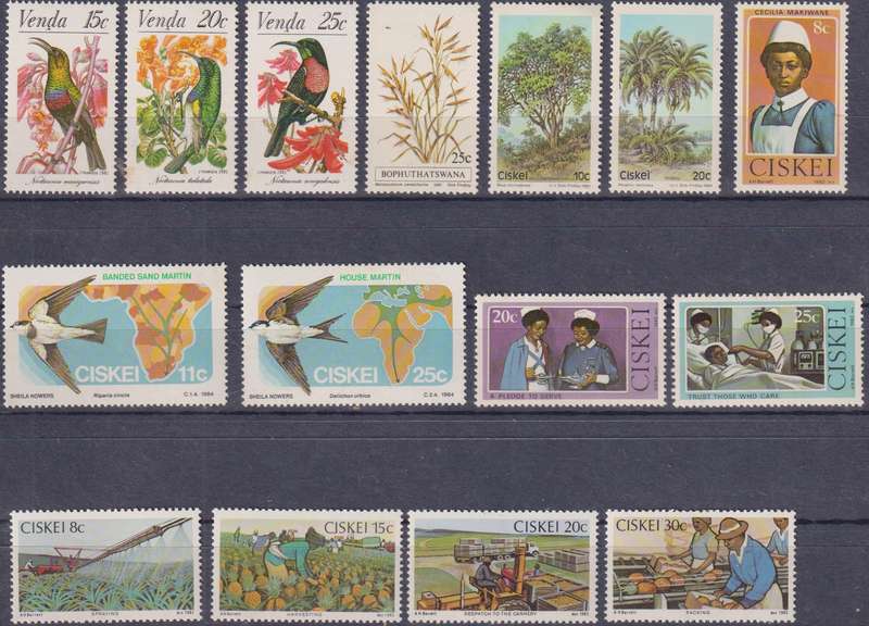 Stamps Mix World Card