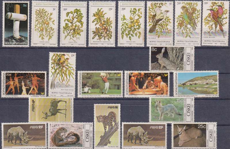 Stamps Mix World Card