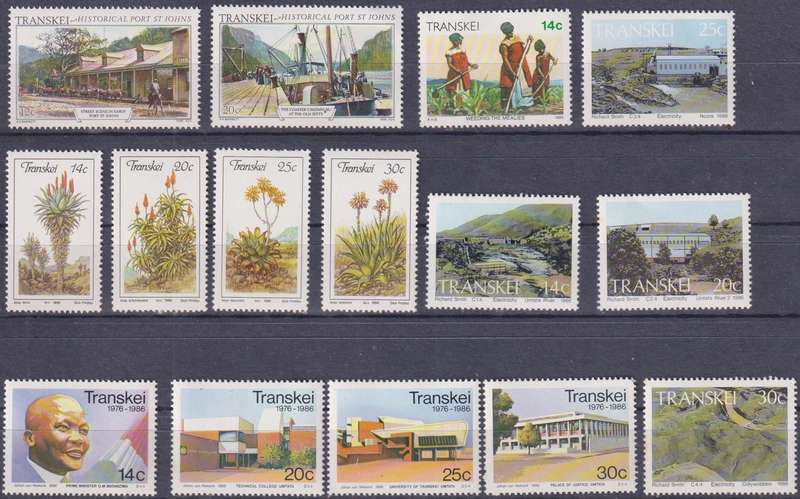 Stamps Transkei Mix Card
