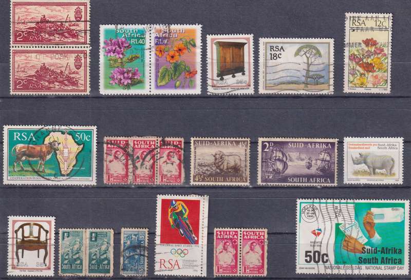 Stamps Mix World Card