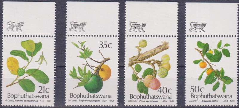 Stamps 1991 Edible Wild Fruit