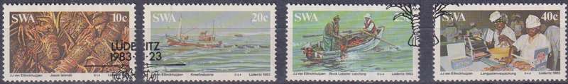 Stamps SWA 1983 Lobster Industry