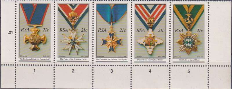 Stamps 1990 National Orders