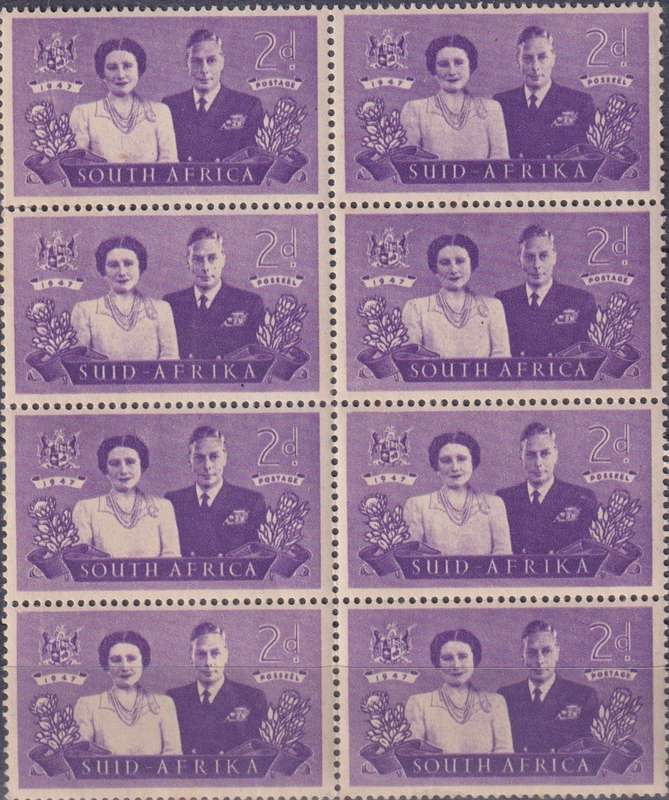 Stamps 1947 Royal Visit