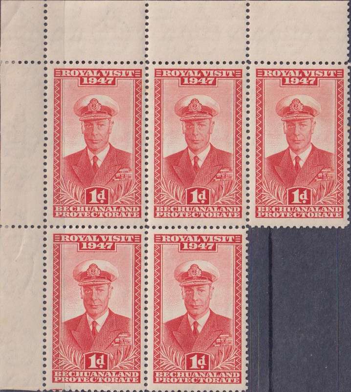 Stamps 1947 Royal Visit