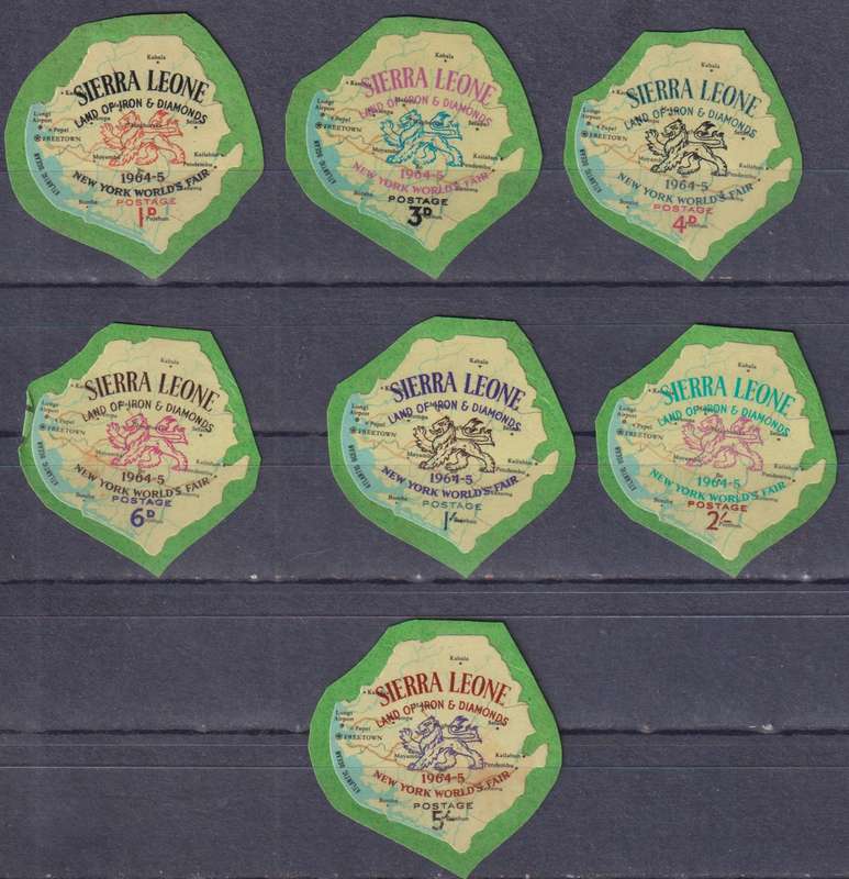 Stamps Mix World Card