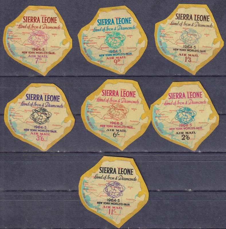 Stamps Mix World Card