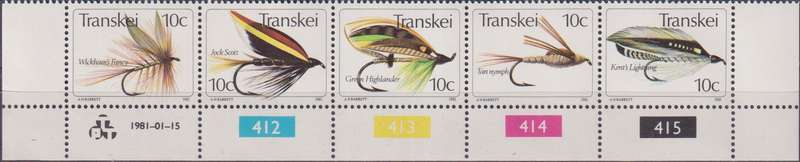 Stamps 1981 Fishing Flies