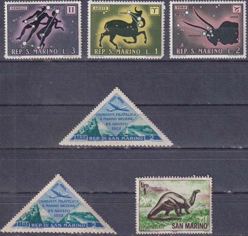 Stamps Mix World Card