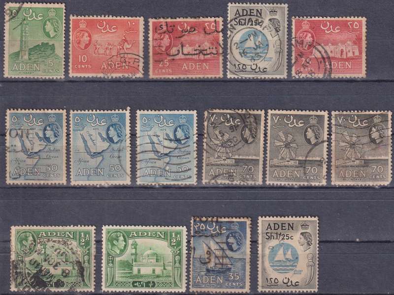 Stamps Mix World Card