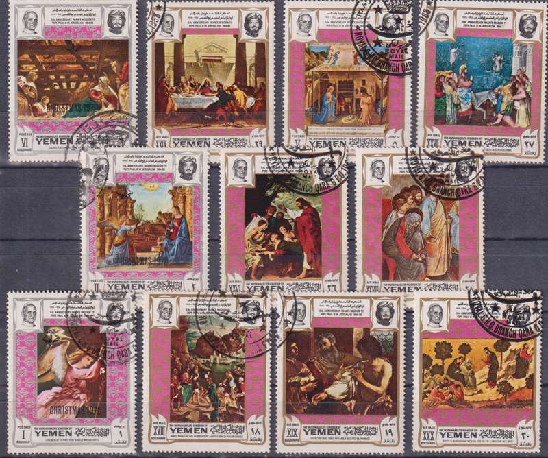 Stamps Mix World Card