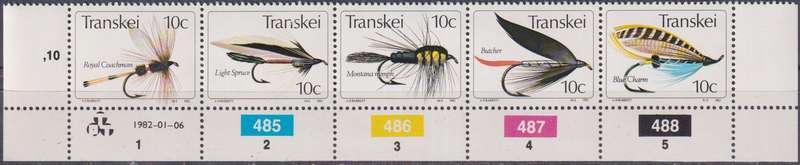 Stamps 1982 Fishing Flies