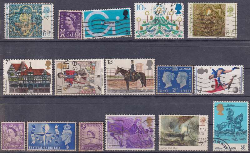 Stamps Mix World Card
