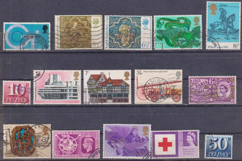 Stamps Mix World Card