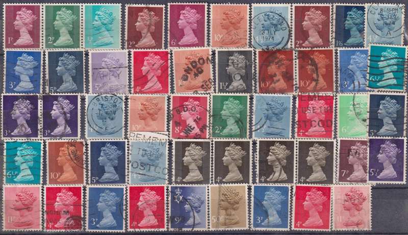 Stamps Mix World Card