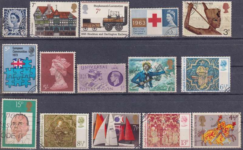 Stamps Mix World Card