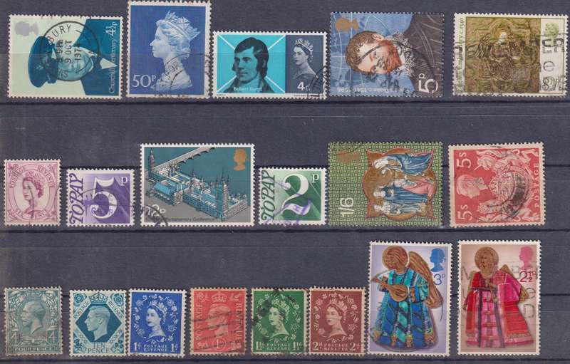 Stamps Mix World Card