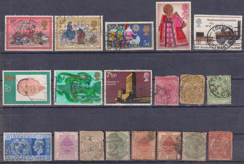 Stamps Mix World Card