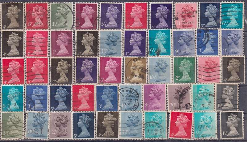 Stamps Mix World Card