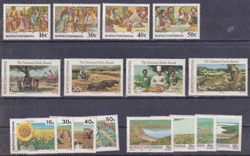 Stamps Mix World Card