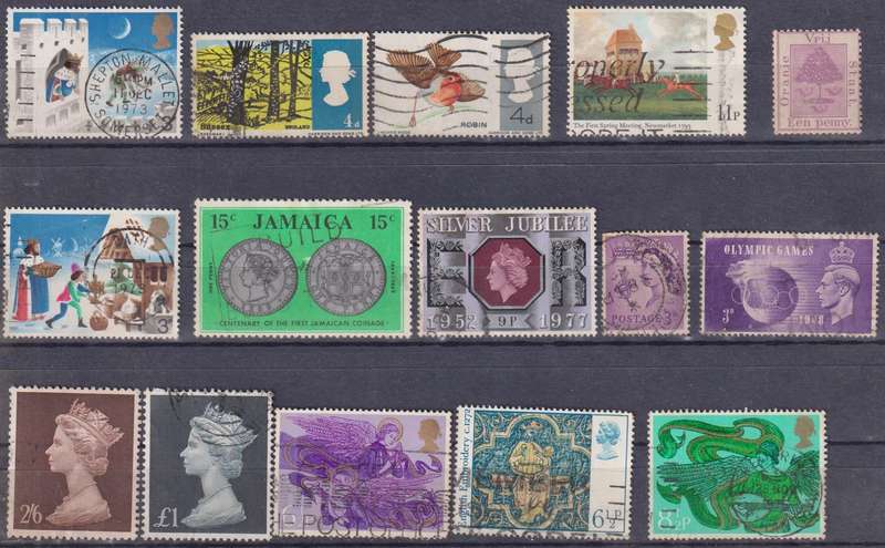 Stamps Mix World Card