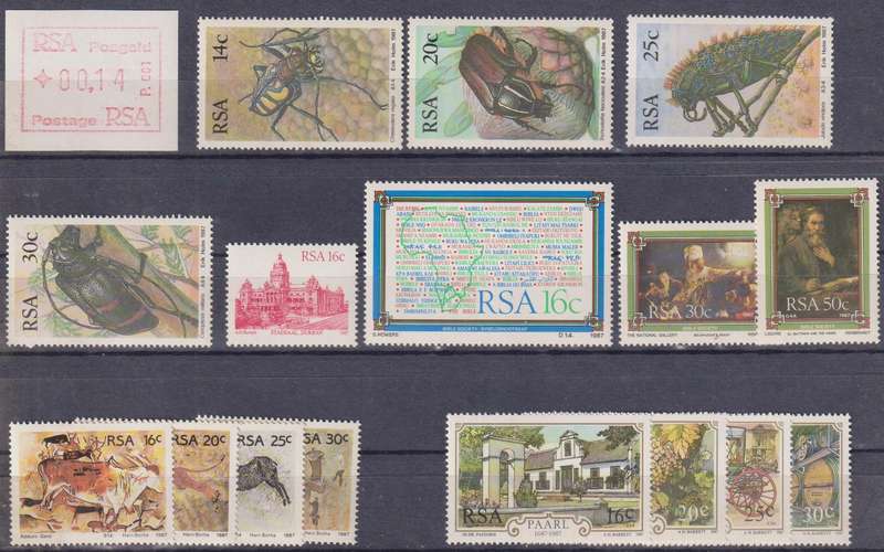 Stamps Mix World Card