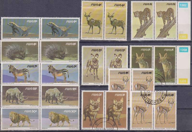 Stamps Mix World Card