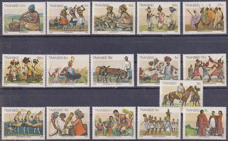 Stamps Mix World Card