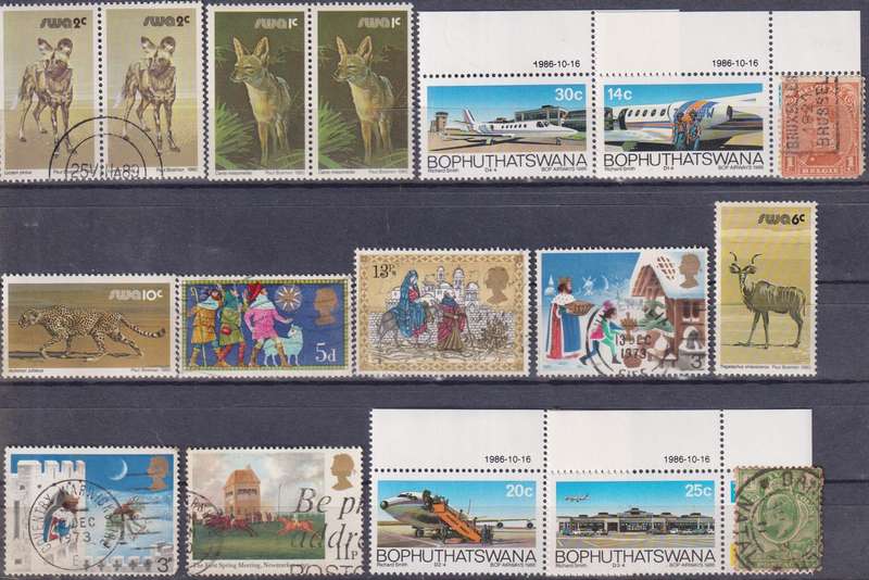 Stamps Mix World Card
