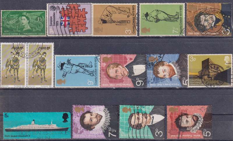 Stamps Mix World Card