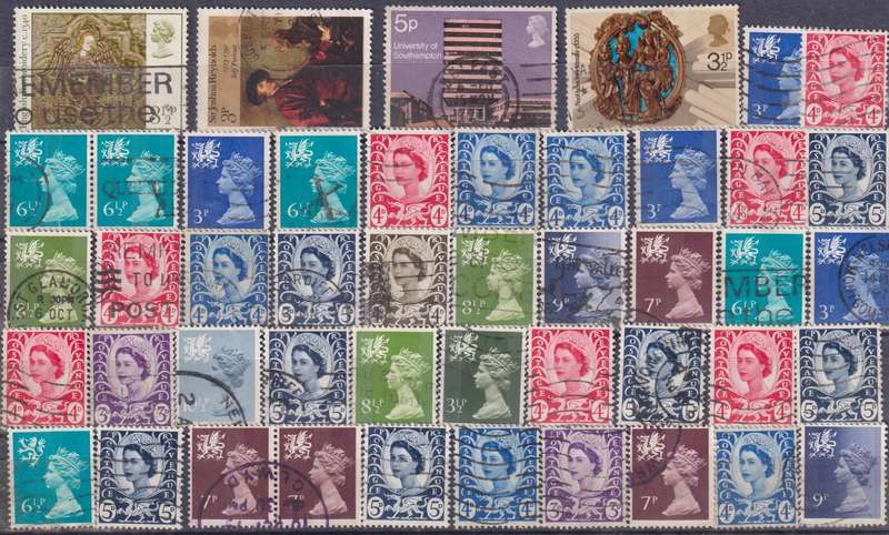 Stamps Mix World Card