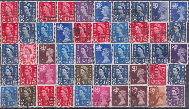 Stamps Mix World Card