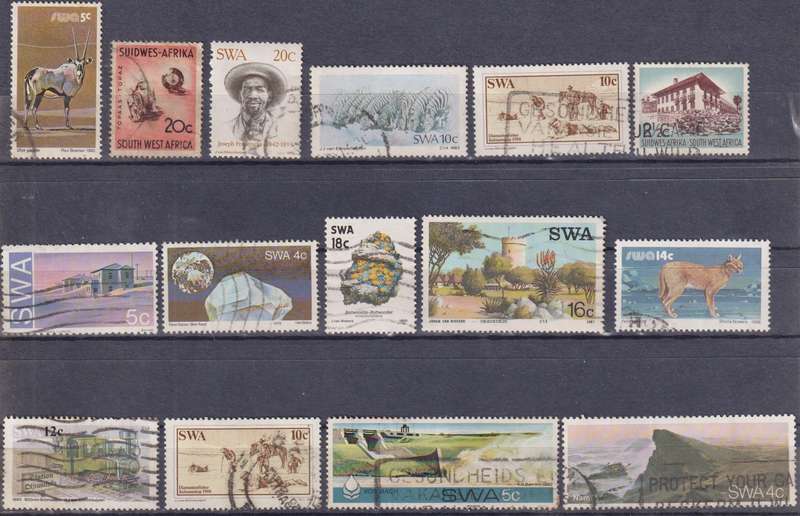 Stamps Mix World Card