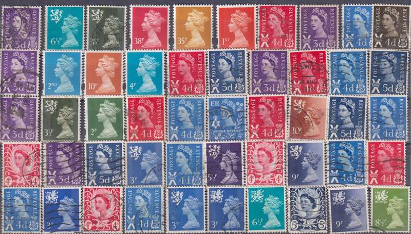 Stamps Mix World Card