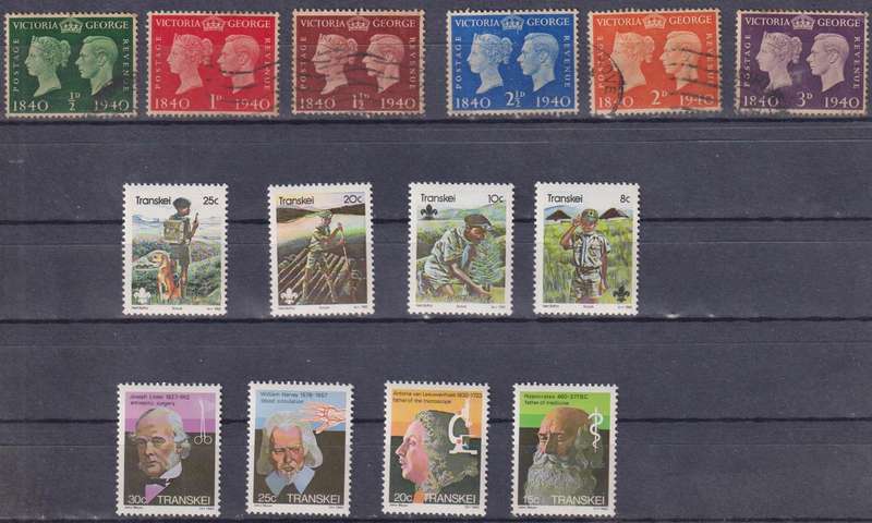 Stamps Mix World Card