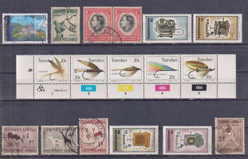 Stamps Mix World Card