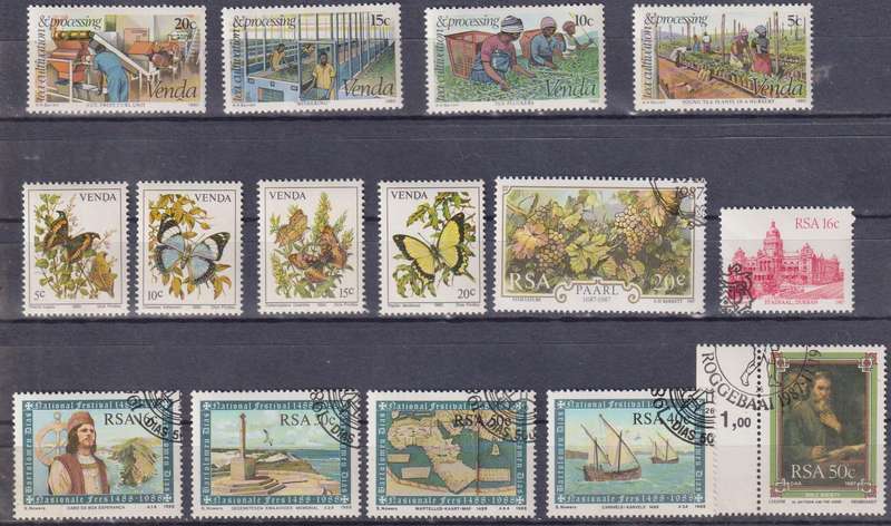 Stamps Mix World Card