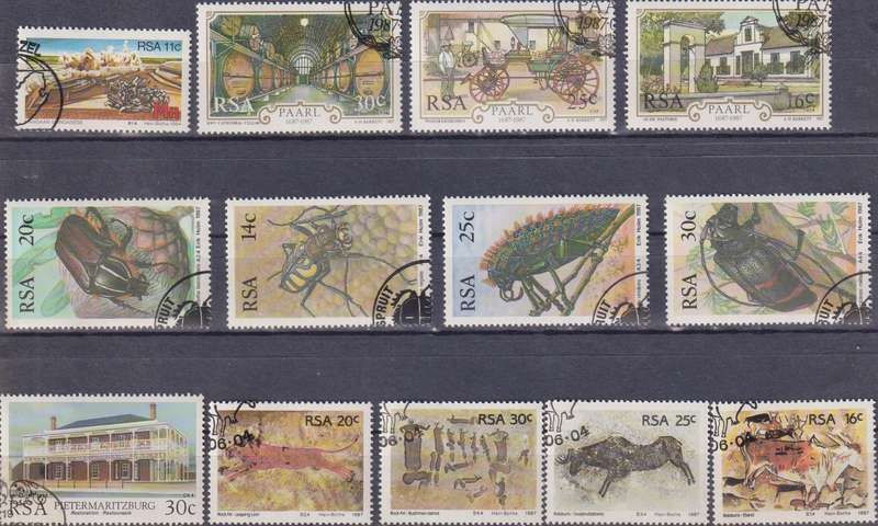 Stamps Mix World Card