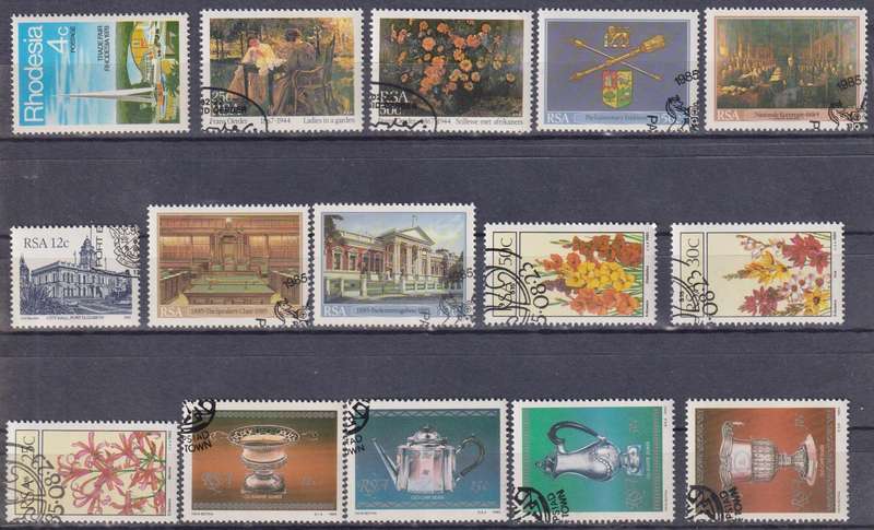 Stamps Mix World Card