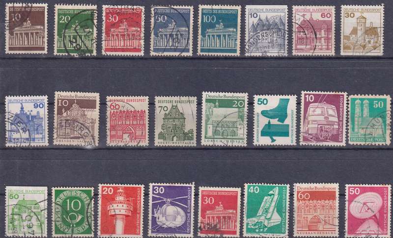 Stamps Mix World Card